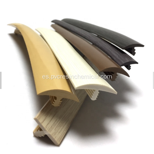 Molduras en T Materiales para muebles Bandas de borde de PVC